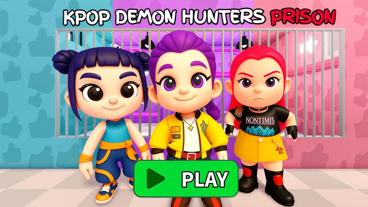 BABY KPOP DEMON HUNTERS vs ME! Prison Escape Obby 🔥