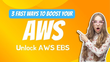 Unlock AWS EBS: Turbocharge Your Cloud Storage with This Expert Demo!#aws #ebs #awstraining #ec2 ebs