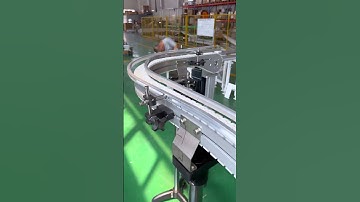 Plastic flexible chain conveyor