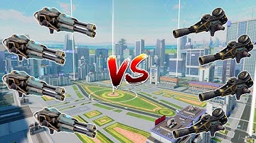 WR🔥 Tumultus VS Retaliator Titan Weapon Comparison |WAR ROBOTS|
