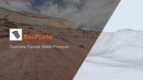 RocPlane Tutorial: Water Pressure