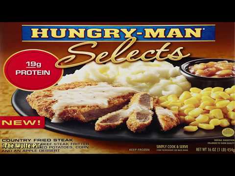 Hungry Man Select's Country Fried Steak Dinner! - WHAT ARE WE EATING?? - The Wolfe Pit