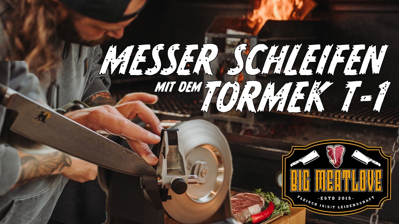 TORMEK T1 Messerschleifer im Test Teil 1 - Bigmeatlove #033