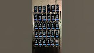 I built THIS crypto mining phone farm📱💰