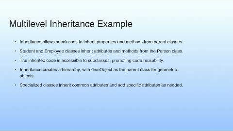 Long Summary | Lecture 13: Inheritance