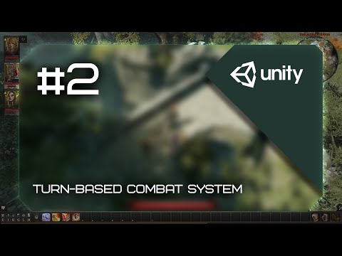 Видео: Пошаговая боевая система в Unity #2. Интерфейс (начало)