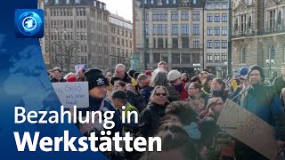 Menschen mit Behinderung fordern bessere Bezahlung in Werkstätten by tagesschau 15,309 views 2 days ago 7 minutes, 10 seconds