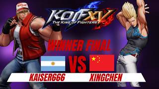 KOF XV : XINGCHEN vs KAISER666 : GRAND Final : 2 EWC Spots | SWC |  THE KING OF FIGHTERS XV : #kof15