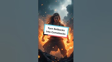 Turn Setbacks into Comebacks #TransformPain #ComebackStory #EmbraceStruggles #RiseUp