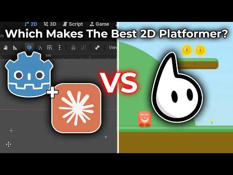 Godot + Claude vs CodeWisp: Who Makes the Best 2D Platformer?