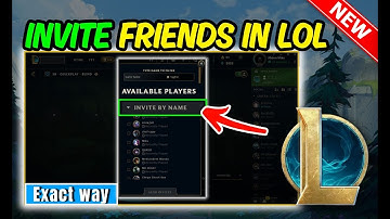 How to Invite friend In League Of Legends (Quick & Easy)