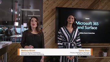 Demo of Microsoft 365 + Surface | Microsoft Ignite 2019