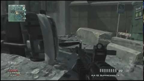 MW3 Shotgun Streak (AA-12)