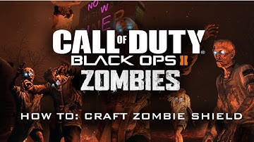 Black Ops 2 Zombies TranZit How to Craft the Zombie Shield (Voice Tutorial)