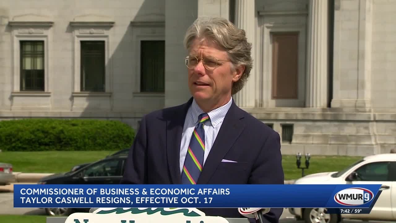 Taylor Caswell resigns as NH business and economic affairs commissioner after eight years