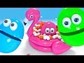 Piłki w basenie dla dzieci Flaming  - Jajko niespodzianka z kolorami | CzyWieszJak