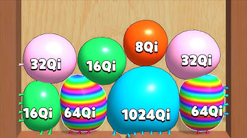 Blob Merge 3D - New Level Up Satisfying ASMR Gameplay | ( Cube Arena 2048 )