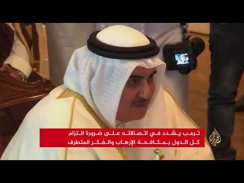 ترمب يجري اتصالات منفصلة مع قادة السعودية والإمارات وقطر