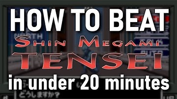 SMT1 (SFC) Any% Speedrun Tutorial (31/08/2023)