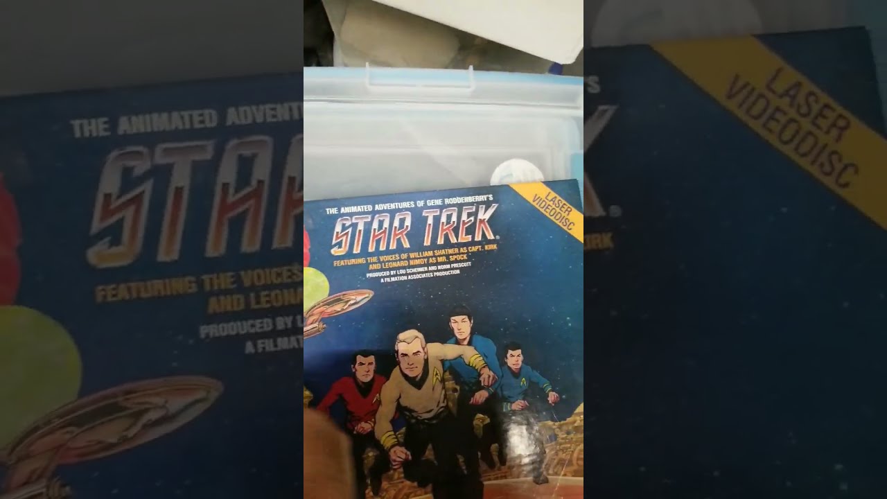 Star Trek: The Animated Series [] Laserdisc collection - YouTube