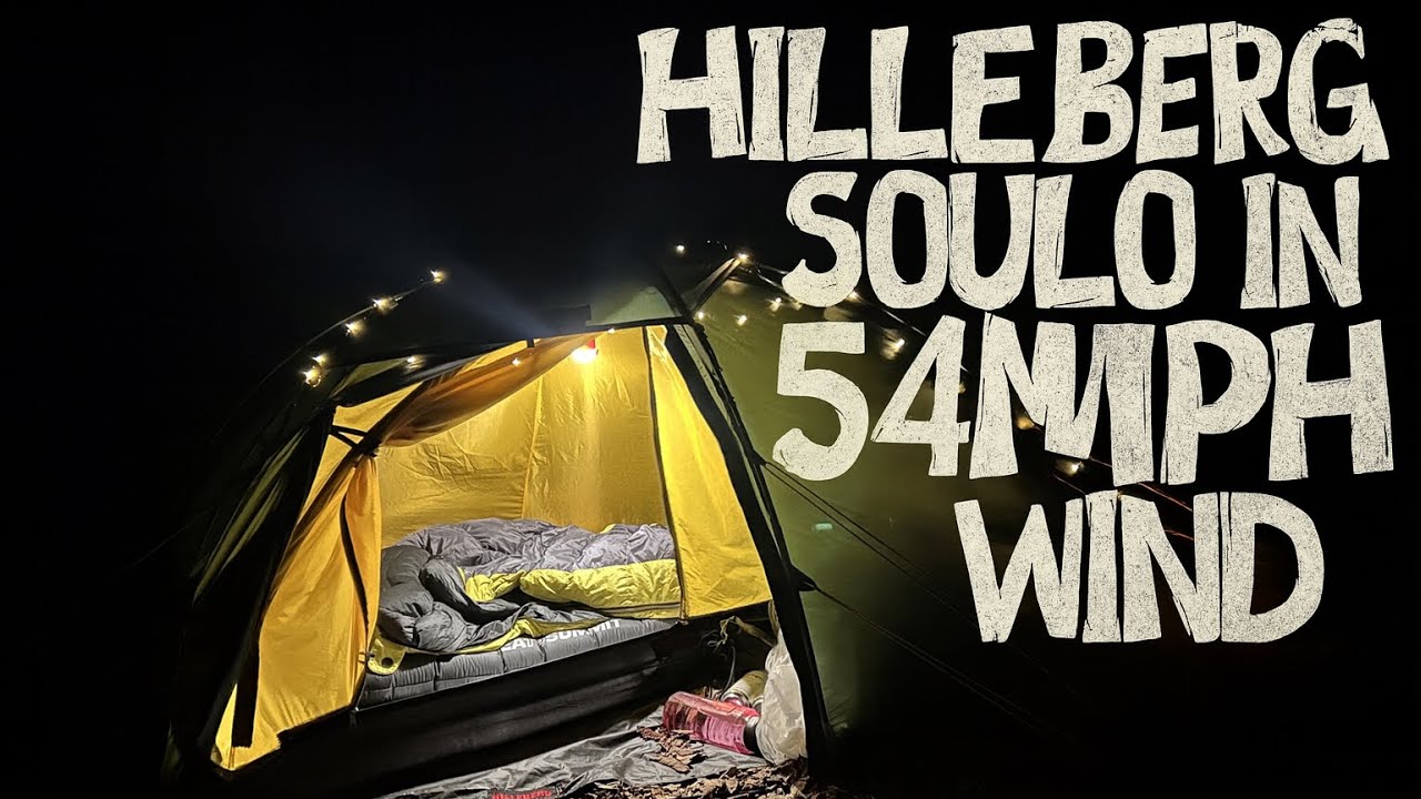 Очень ветреный рождественский лагерь на природе 2025 года