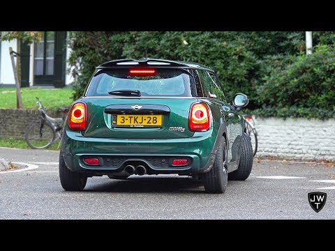 LOUD Mini Cooper S W/ Fi DECAT Downpipe Exhaust! Crackling Sounds!