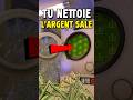 Tu dois nettoyer de l’argent sale ! 😳