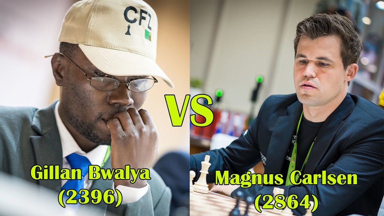 O XADREZ IMPRESSIONANTE de Magnus Carlsen - Gillian Bwalya Vs Magnus Carlsen  