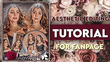 Easy Aesthetic Blending Editing Tutorial for fanpages♥️ ||Shruti