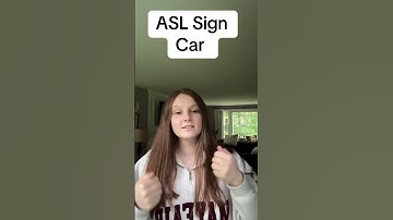Learn How To Sign "Car" in ASL for Beginners | American Sign Language #shorts