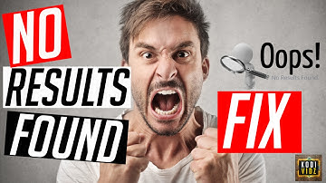 HOW TO FIX KODI ADDONS ERROR "NO RESULTS FOUND" QUICK FIX