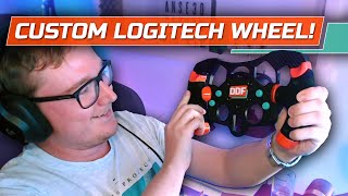 Unboxing, Installing and Testing My New Custom 3D Printed Logitech G29 Steering Wheel From ANSE3D