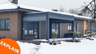 AlunoTec Winter Wonderland--Transforming Spaces with Snow-Covered Pergolas丨AlunoTec SHOWCASE 98