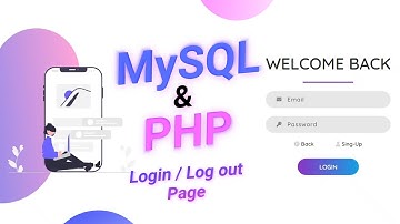 Create Login & logout form Php MySQL with logout & Login session || #php #mysql