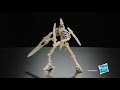 Transformers War for Cybertron Kingdom WFC-K25 Deluxe Class Fossilizer Wingfinger (360º video)