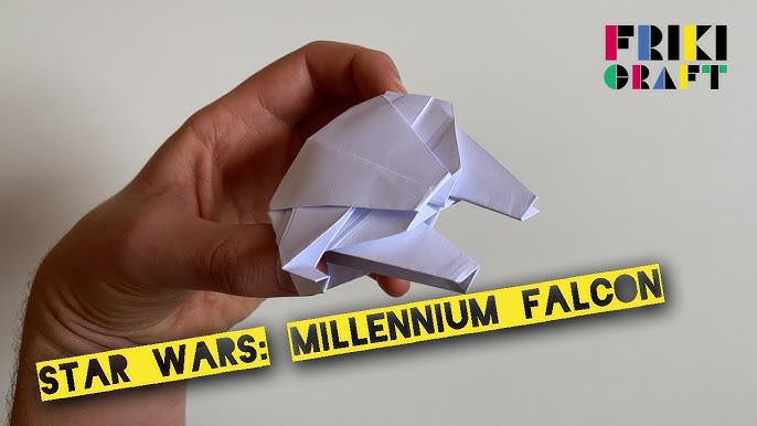 DIY Papercraft Star Wars Faucon millenium 