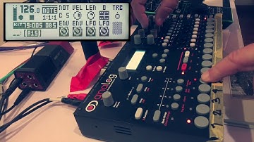 Analog Four (MKI) - Manual Looping of envelopes and playing long notes