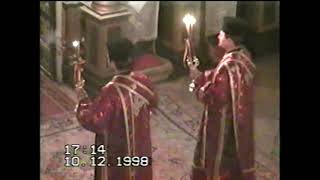 Vecernie Arhierească la Biserica Sfântul Nicolae din Oradea 1998 cu PS Ioan &amp; PS Iustin Sigheteanul