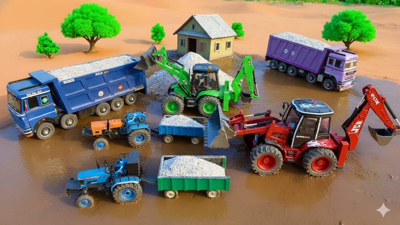 Diy tractor diorama making mini motor water pump science project – DIY Show