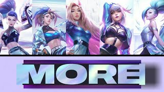 KDA - MORE (ft. Madison Beer, (G)I-DLE, Lexie Liu, Jaira Burns, Seraphine) / (Sub Español)
