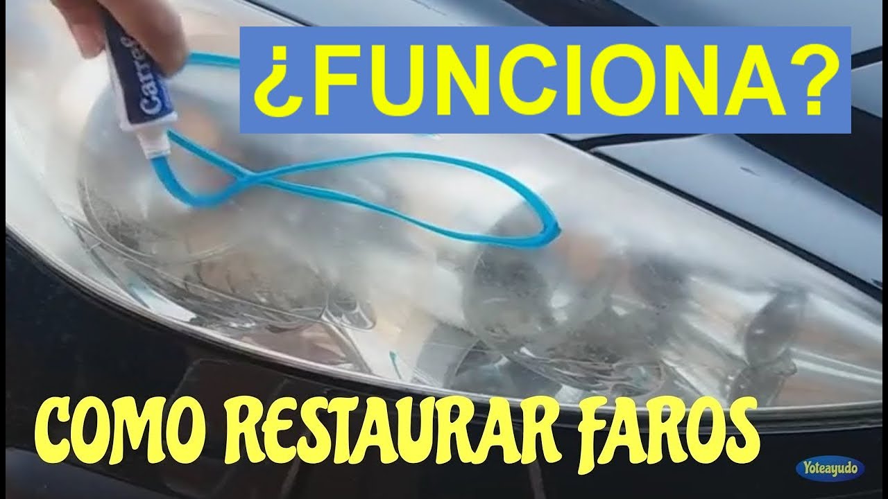 🔴 El Mejor TRUCO Para LIMPIAR o PULIR los FAROS del COCHE🚘 con Colgate  🪥🦷 Life Hacks Inventos ⚠️ 