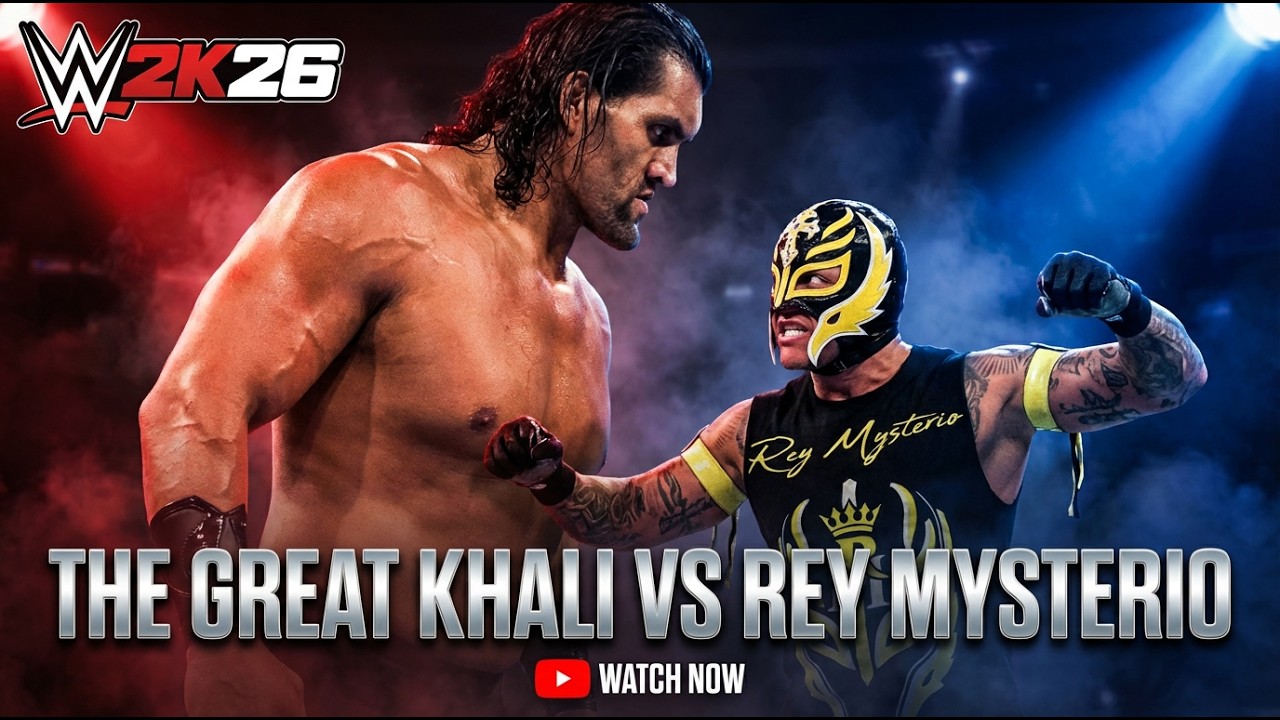 Rey Mysterio couldn't handle The Great Khali / WWE