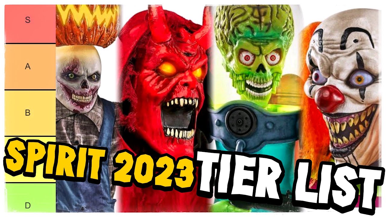 The Spirit Halloween 2023 TIER LIST