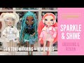 Rainbow High Sparkle & Shine Dawn, Whitney, Misty - Unboxing, Review, Re-body