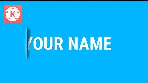 How to make a CUT OUT TEXT EFFECT in Kinemaster | KineMaster Tutorials | Tech