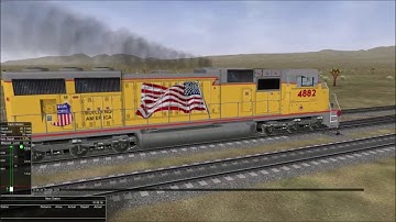 Open Rails - Tehachapi Pass Route II (Mojave - Bakersfield)