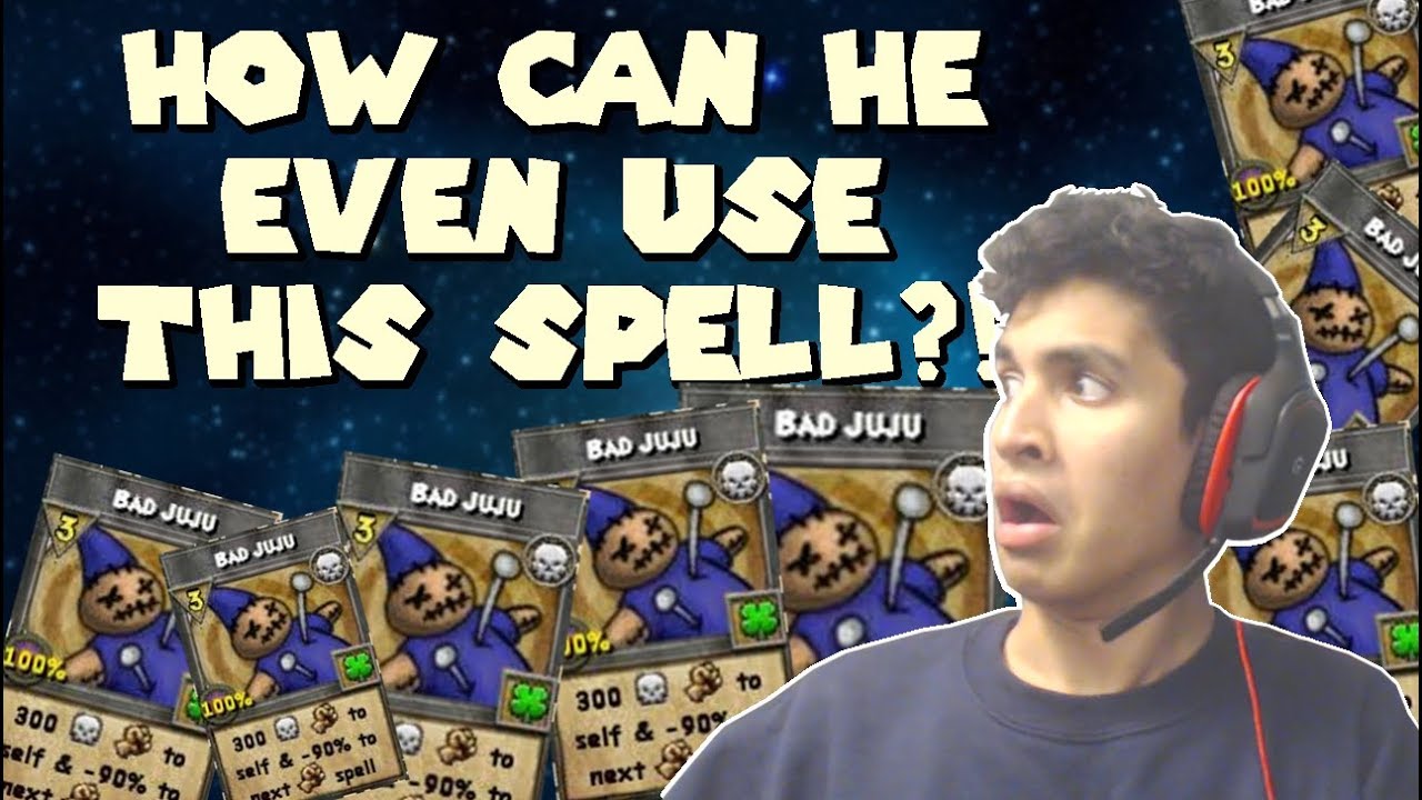 Wizard101 The Rampager PvP: This Low Level Has The BAD JUJU SPELL?!