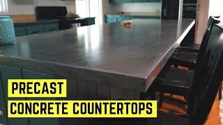 The EASIEST Concrete Countertop Mix