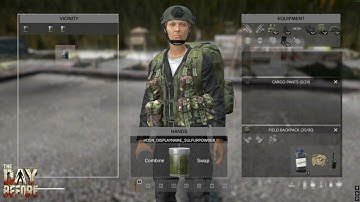 the Day Before C4 Crafting