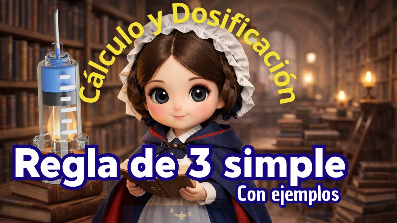 Aplicación de medicamentos en Pediatría - Regla de 3 (con ejemplos